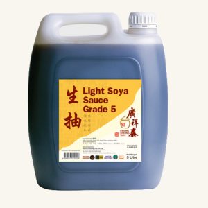 KWONG CHEONG THYE LIGHT SOYA (GRADE 5) 5L 生抽-(5级) 廣祥泰
