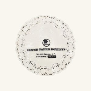 PAPER DOYLES- ROUND 6" 花油纸-圆